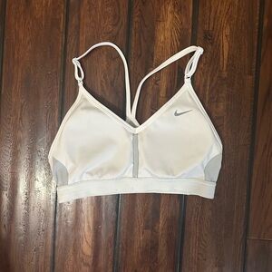 Nike Women's White Sports Bra